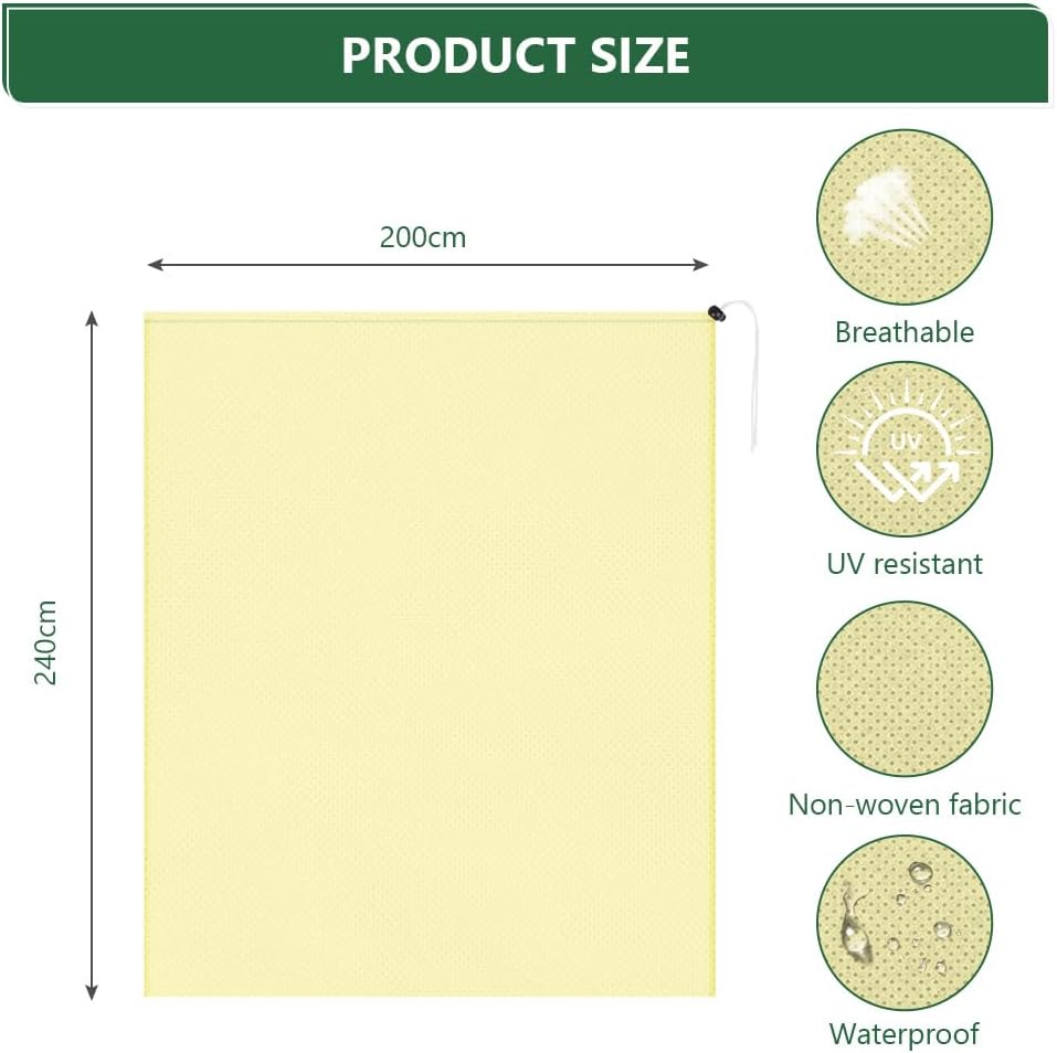 Detalle 2 de OFFCUP Plant Fleece Frost Protection Cover