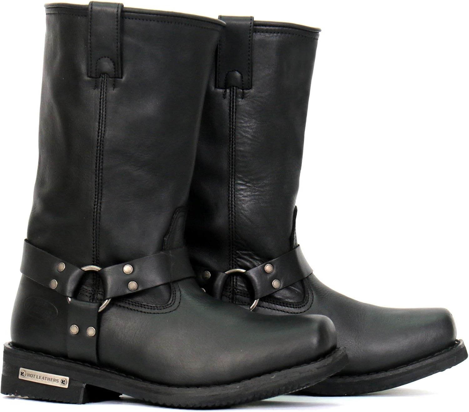 Thumbnail 6 de Hot Leathers BTM1007 6-Inch Logger Motorcycle Boots with Adjustable Buckle