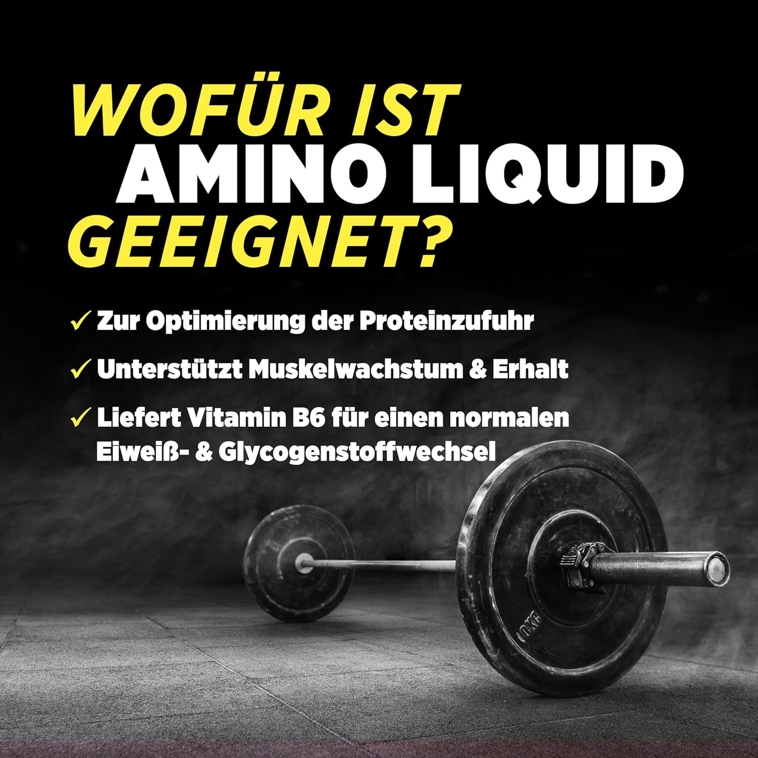 Thumbnail 5 de My Supps Power Amino Liquid 1000 ml Kirsche – flüssiger Aminosäuren-Komplex mit BCAA, EAA & Vitamin B6