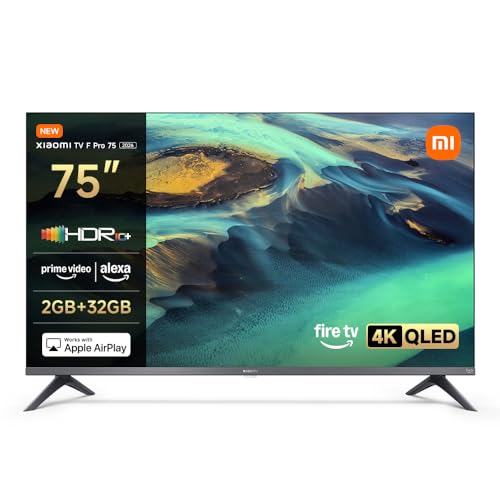 Detalle de Xiaomi TV F Pro 75 (190 cm) – QLED 4K mit Fire TV OS8