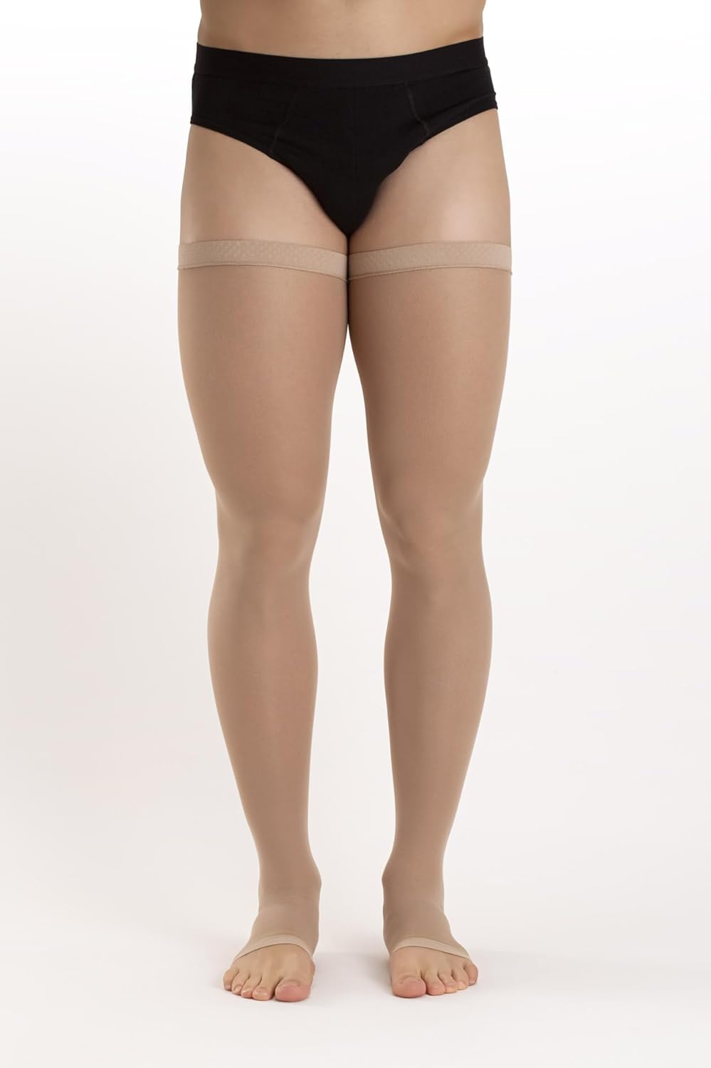 Detalle de Relaxsan Antitrombo M0370A Calze autoreggenti 18-23 mmHg, punta aperta, unisex