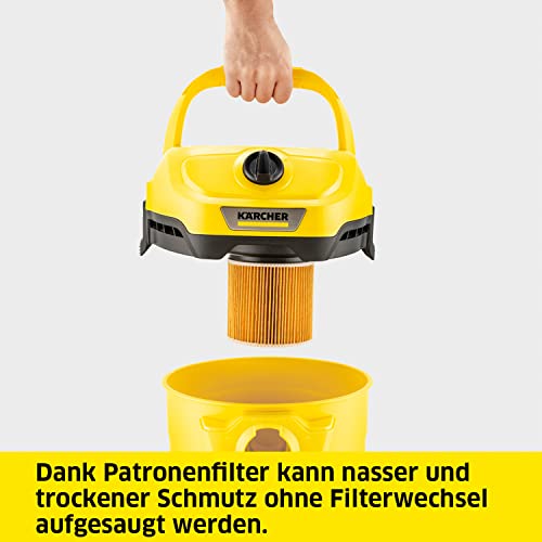 Thumbnail 2 de KÄRCHER WD 2 Plus Nass-/Trockensauger – 12 l Kunststoffbehälter, Blasfunktion