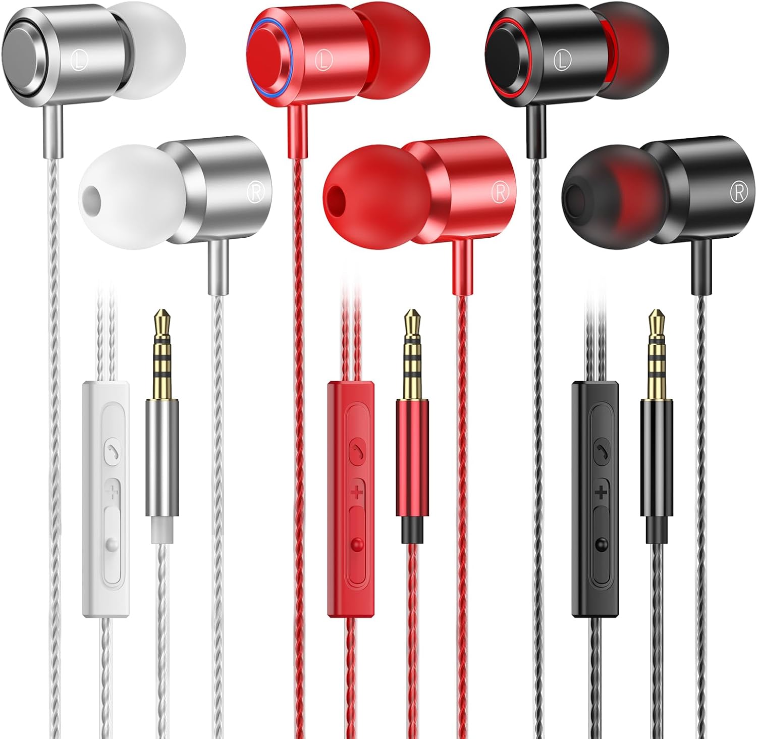 Detalle de AESIGN In Ear Kopfhörer 3er Set