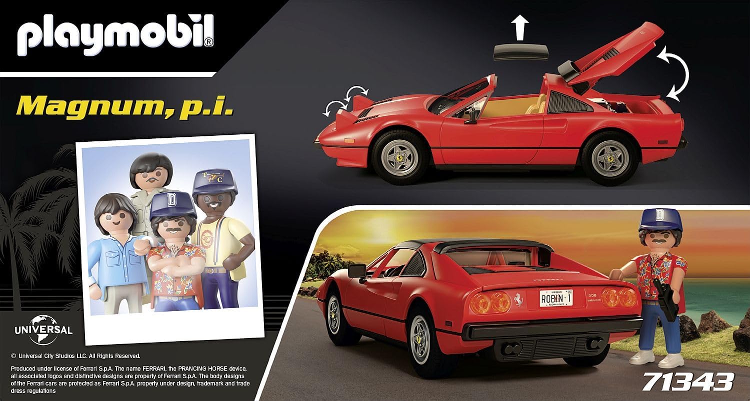 Thumbnail 4 de Playmobil toy car Ferrari 308GT