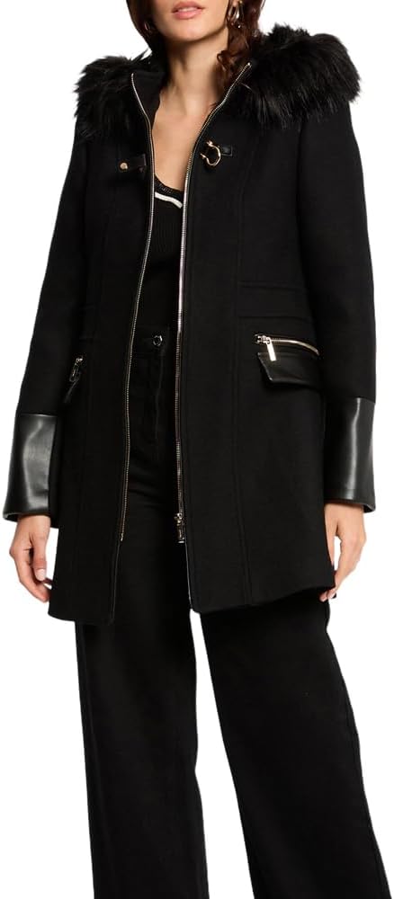 Detalle de Morgan 222-gsibil Manteau Femme – lot de 1 : élégance sobre et utilisation pensée
