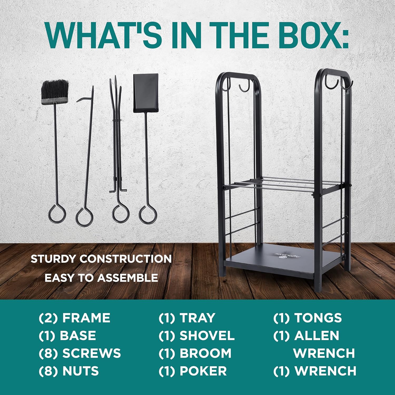 Thumbnail 5 de SereneLife Log Holder 100 kg capacity