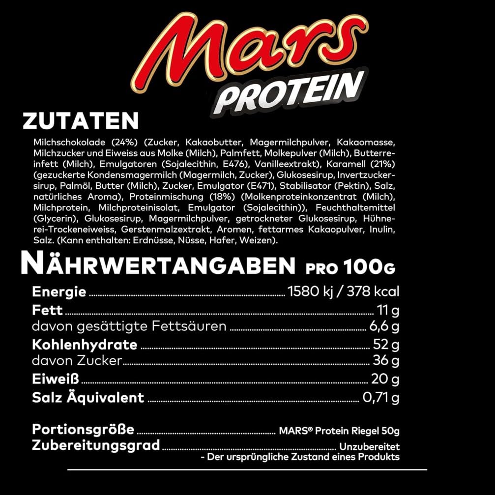 Detalle 2 de MARS Protein Riegel 18Ă50 g đ«