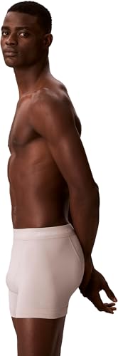 Detalle de Calvin Klein Herren Trunks im 3er-Pack, Cotton Stretch, mittlere Leibhöhe, Größe L