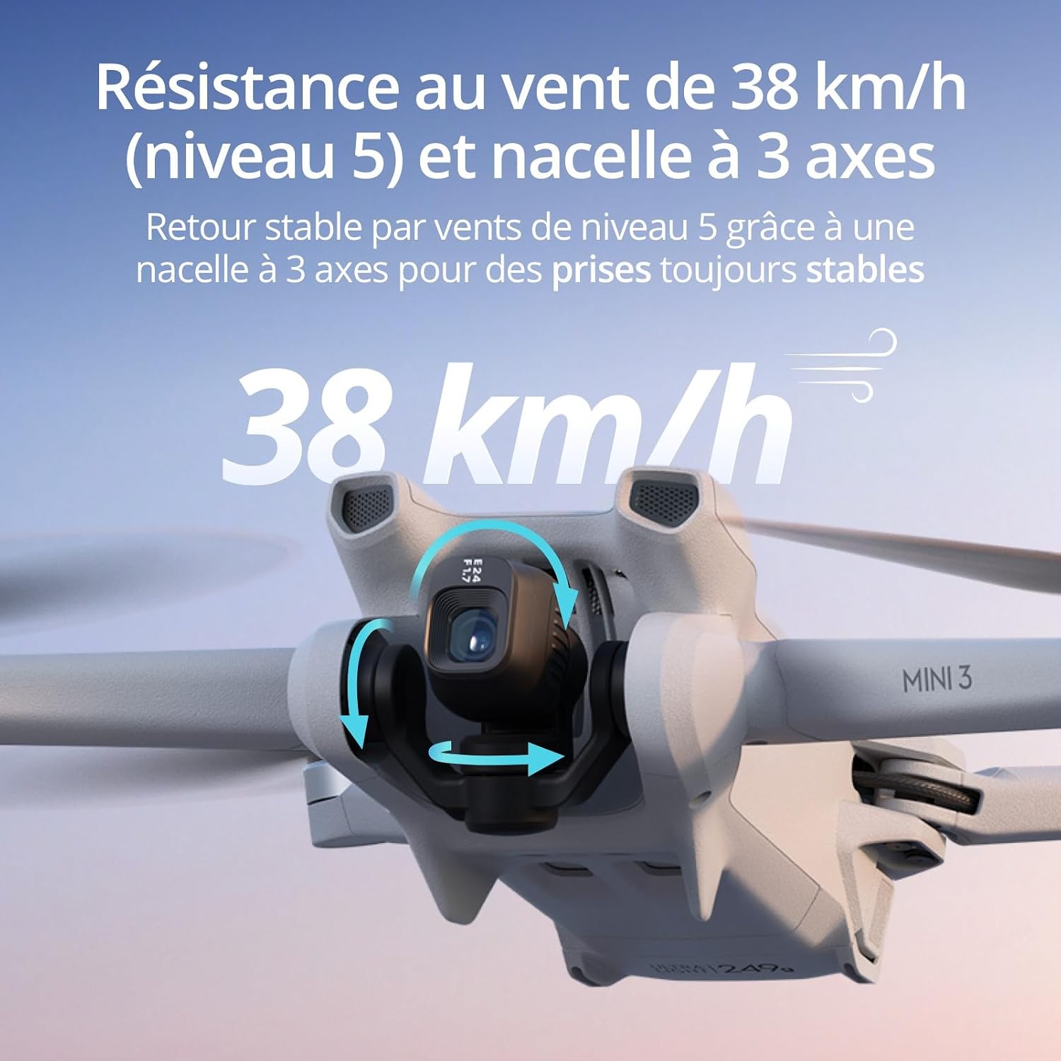 Thumbnail 4 de DJI Mini 3 Drone Caméra légère 4K