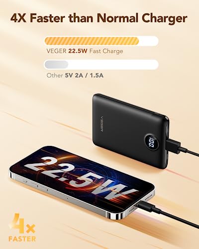 Thumbnail 7 de VEGER Power Bank 10000mAh: carga rápida y diseño ultradelgado para tus dispositivos