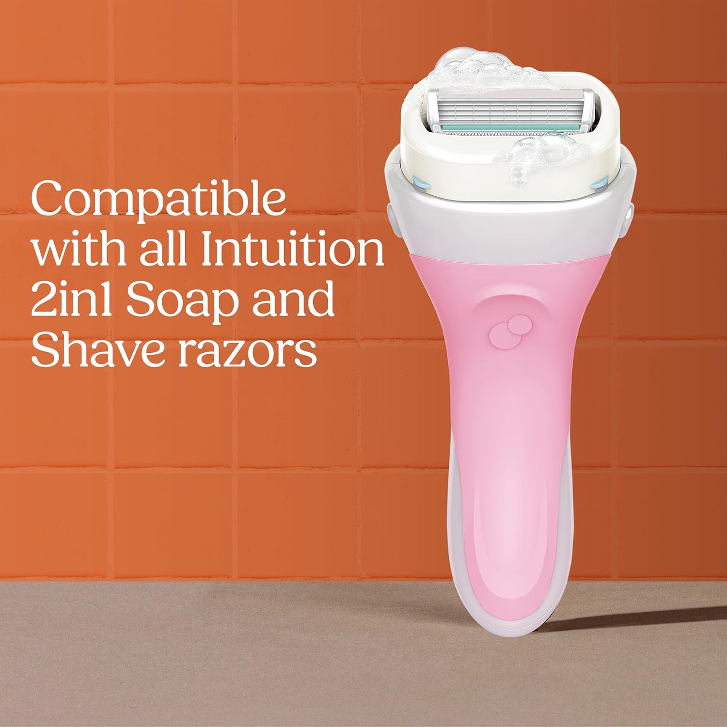 Thumbnail 5 de Wilkinson Sword Intuition 2in1 Soap & Shave Nourishing Razors for Women with Built-In Vegan Soap (3 Refills)