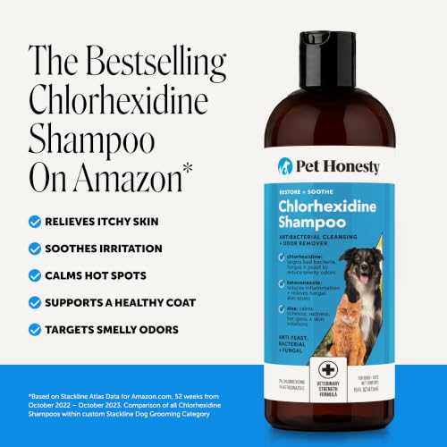 Thumbnail 2 de Pet Honesty Chlorhexidine Dog Shampoo Itchy Skin Relief, Anti-Itch, 16oz