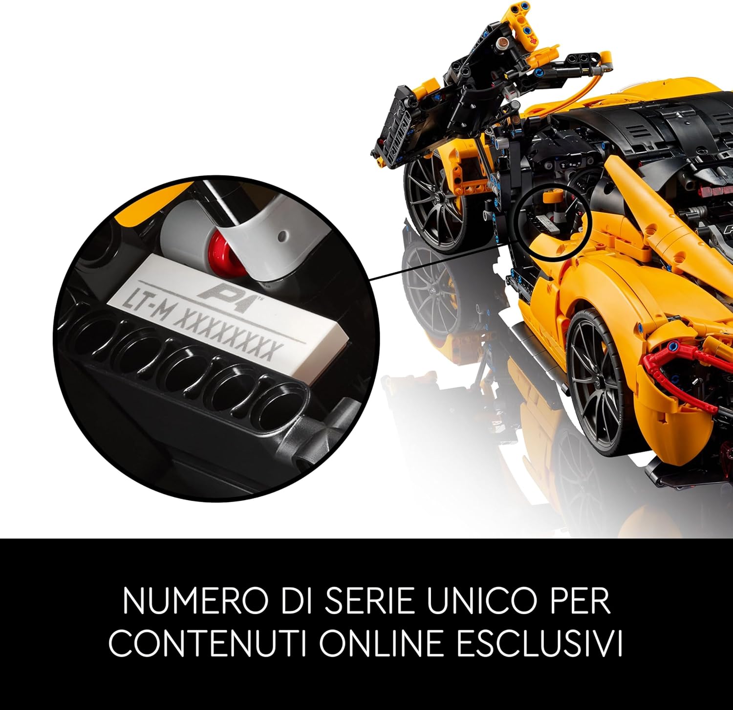 Thumbnail 4 de LEGO Technic McLaren P1 42172 — Modellino di auto sportiva da costruire per adulti