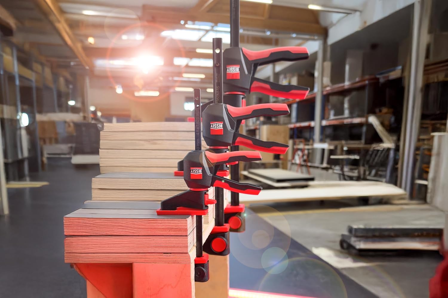 Thumbnail 3 de BESSEY Einhandzwinge EZ360S-11SET mit drehbarem Griff (Spannweite 110 mm)