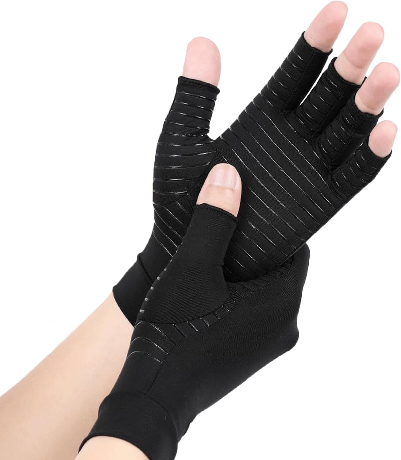 Detalle de AovYoo Copper Arthritis Compression Gloves S
