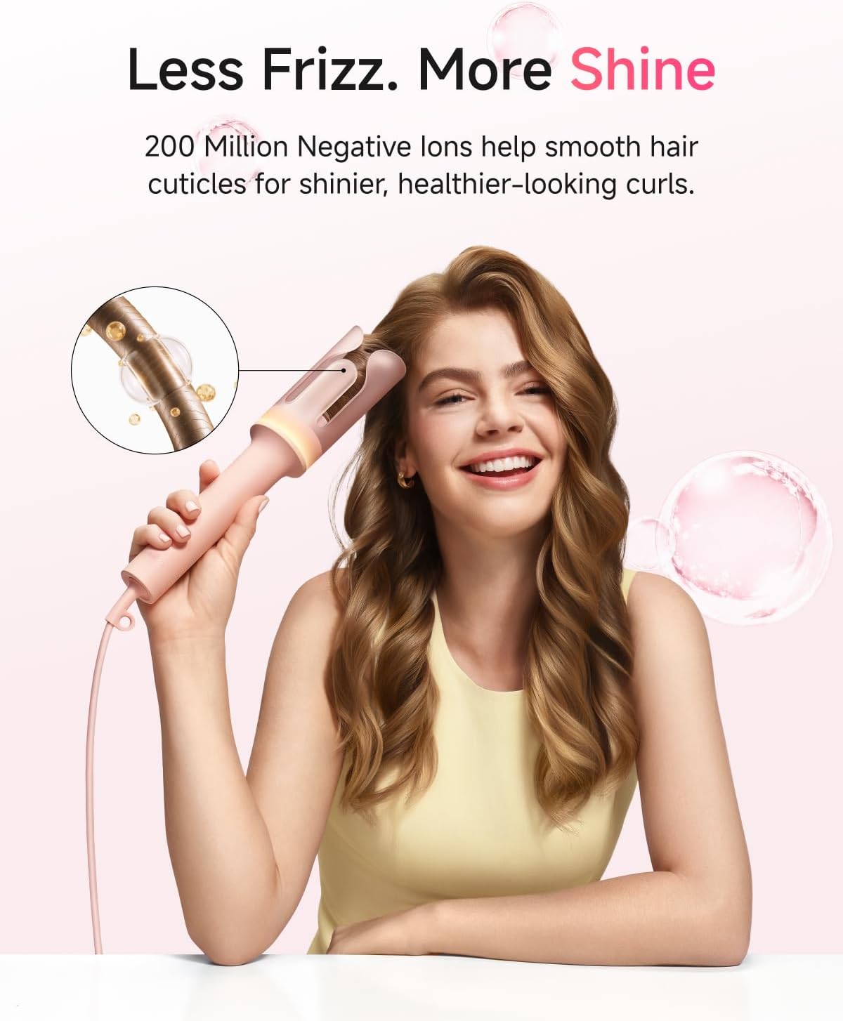 Detalle de Laifen LFHC S1 AutoCurl 1.25-Inch Ceramic Curling Iron, Dual Curl Modes