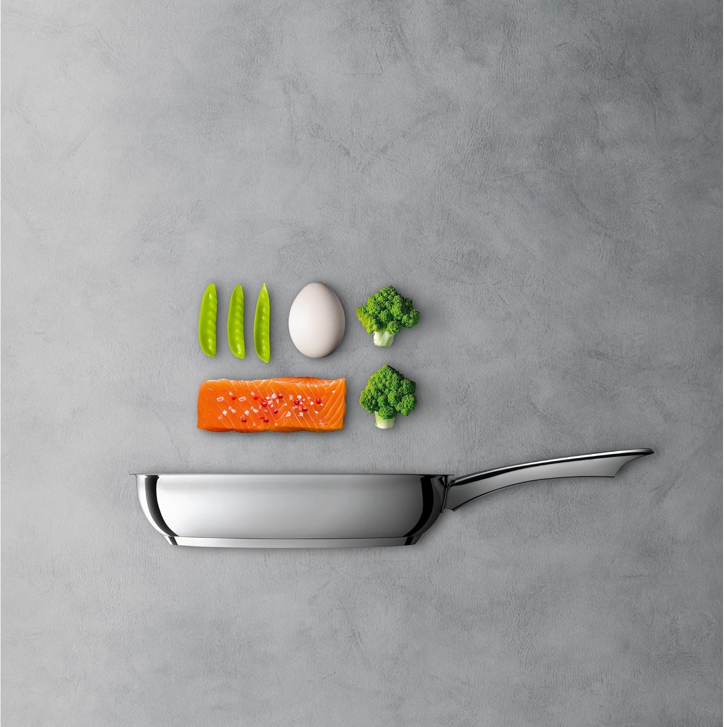 Thumbnail 2 de Silit Talis Bratpfanne Induktion 28 cm aus Edelstahl – Keramikbeschichtung, backofenfest