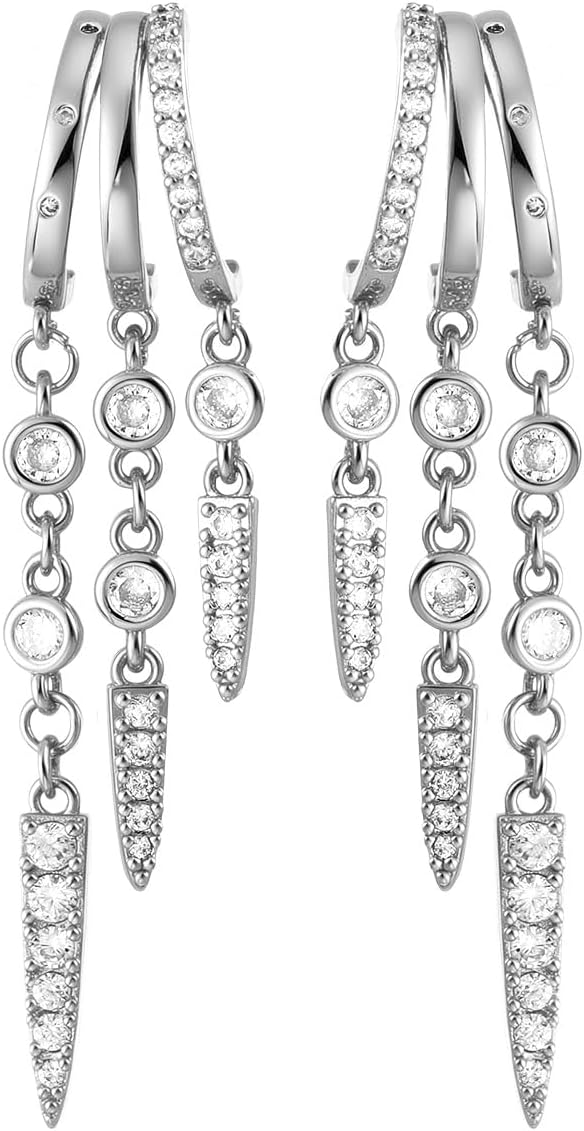 Detalle de Emibele 14K Vergoldet Huggie Ohrringe