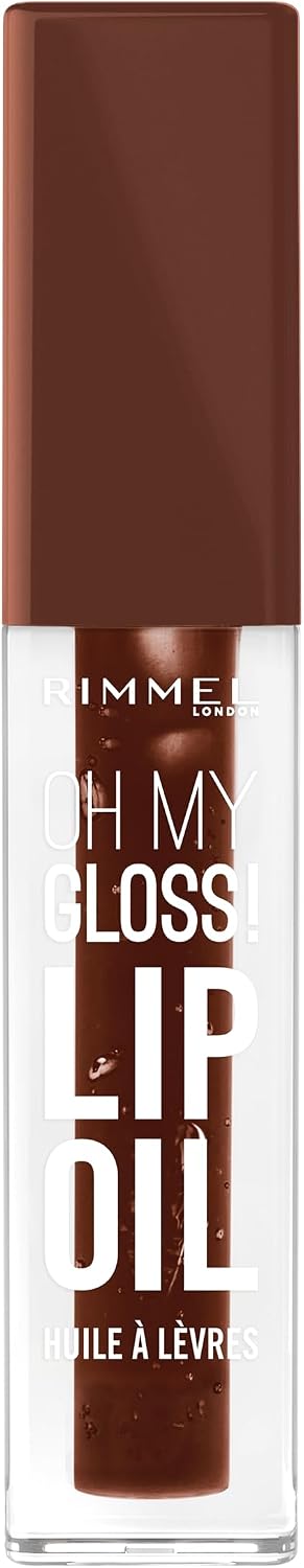 Detalle de Rimmel London Oh My Gloss! Lip Oil – Cappuccino Deep (010), 4,5 ml