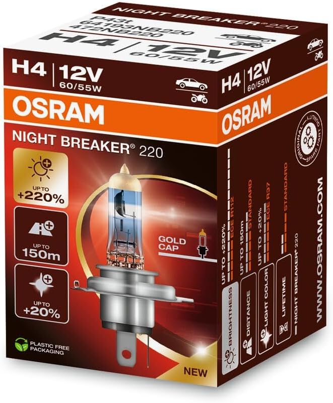 Thumbnail 5 de Osram NIGHT BREAKER 220 H7 – Mehr Licht für sichere Sicht im Straßenverkehr