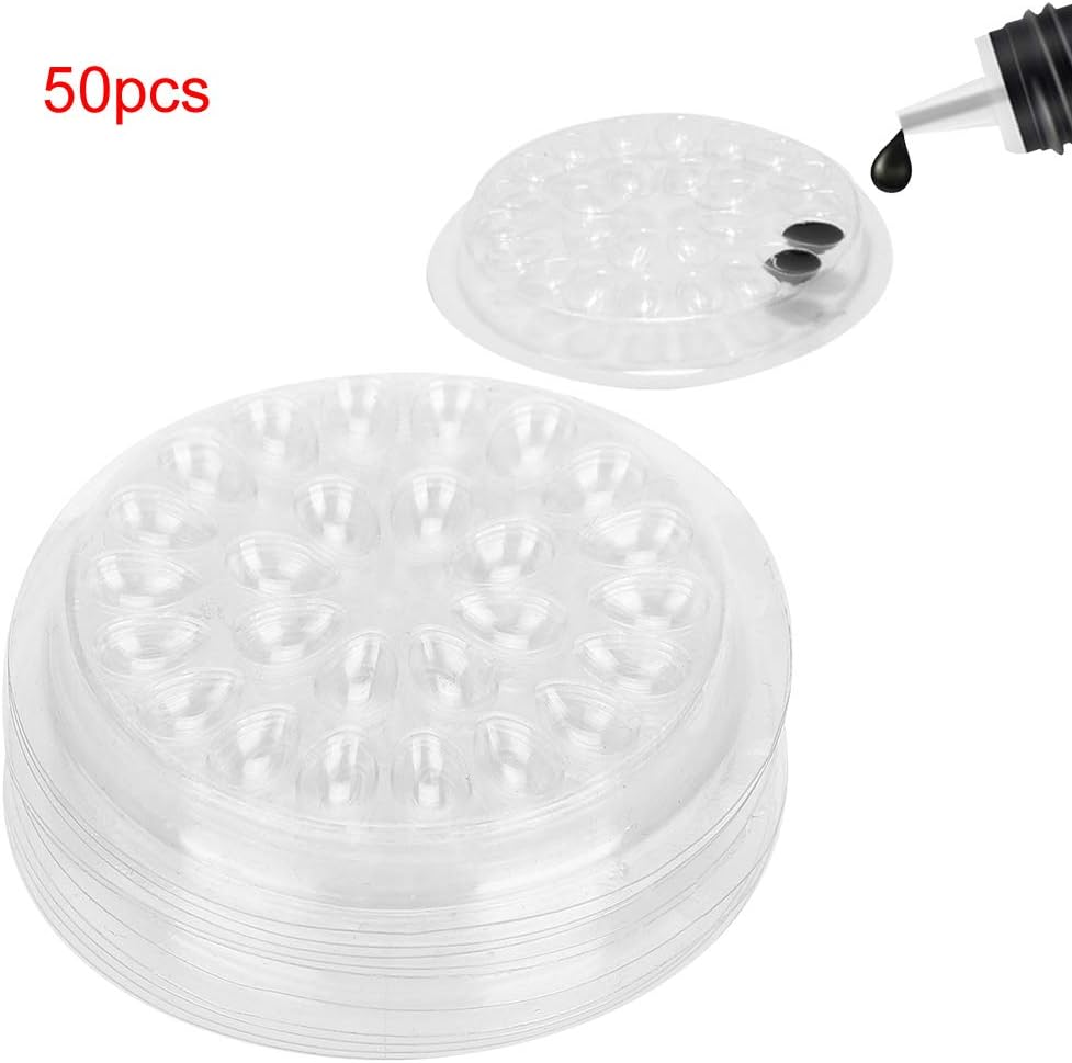 Thumbnail 5 de Brrnoo wimperlijmhouder van transparant pvc voor wimperextensions