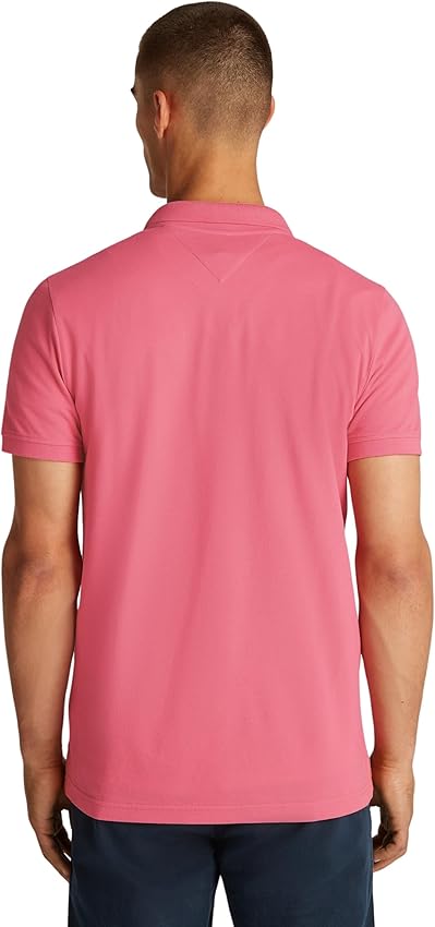 Thumbnail 6 de Tommy Jeans TJM Slim Placket Polo DM0DM20676 M verde oscuro