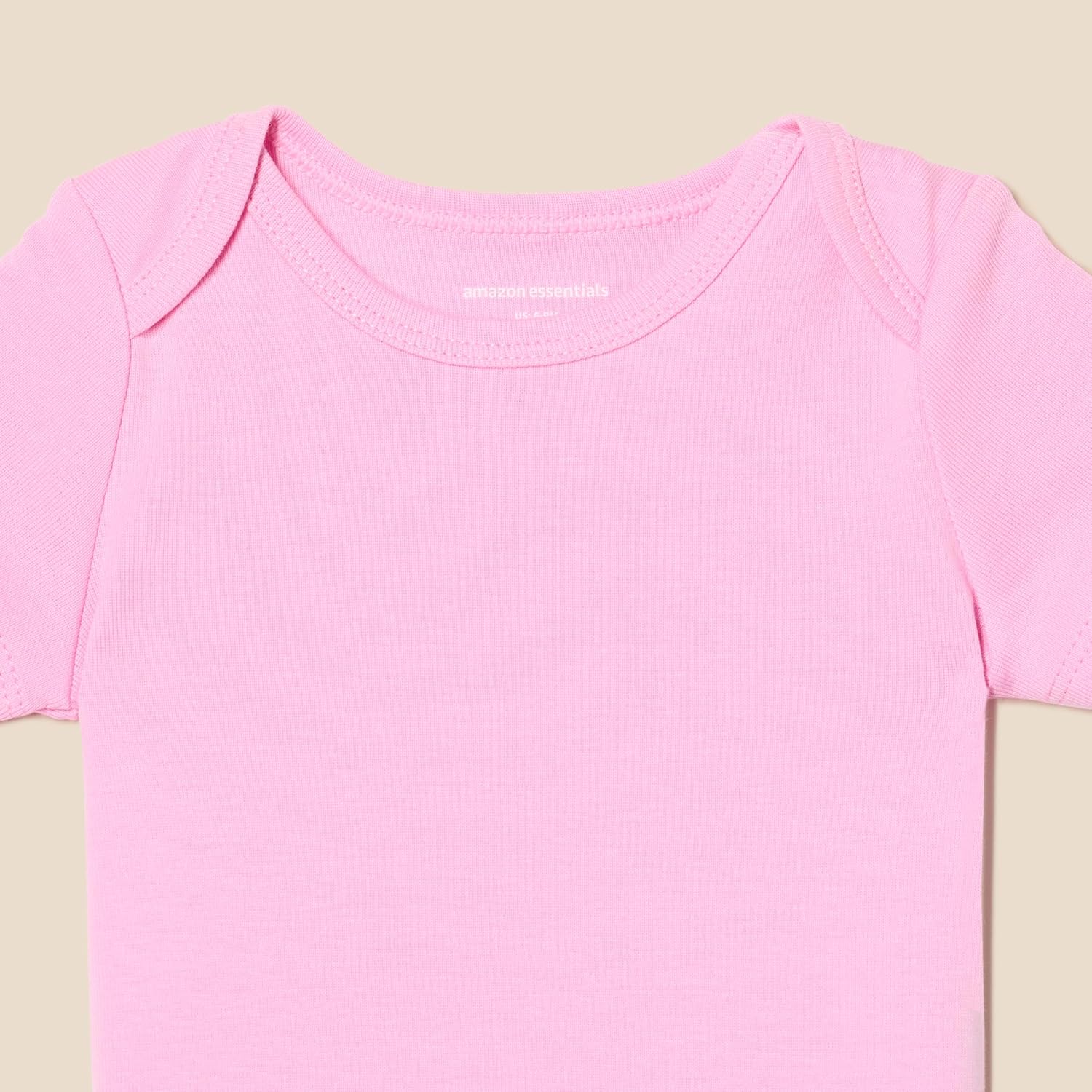 Detalle 2 de Amazon Essentials Unisex Baby Kurzarm-Body aus Baumwolle (Kurzärmelige Bodys)