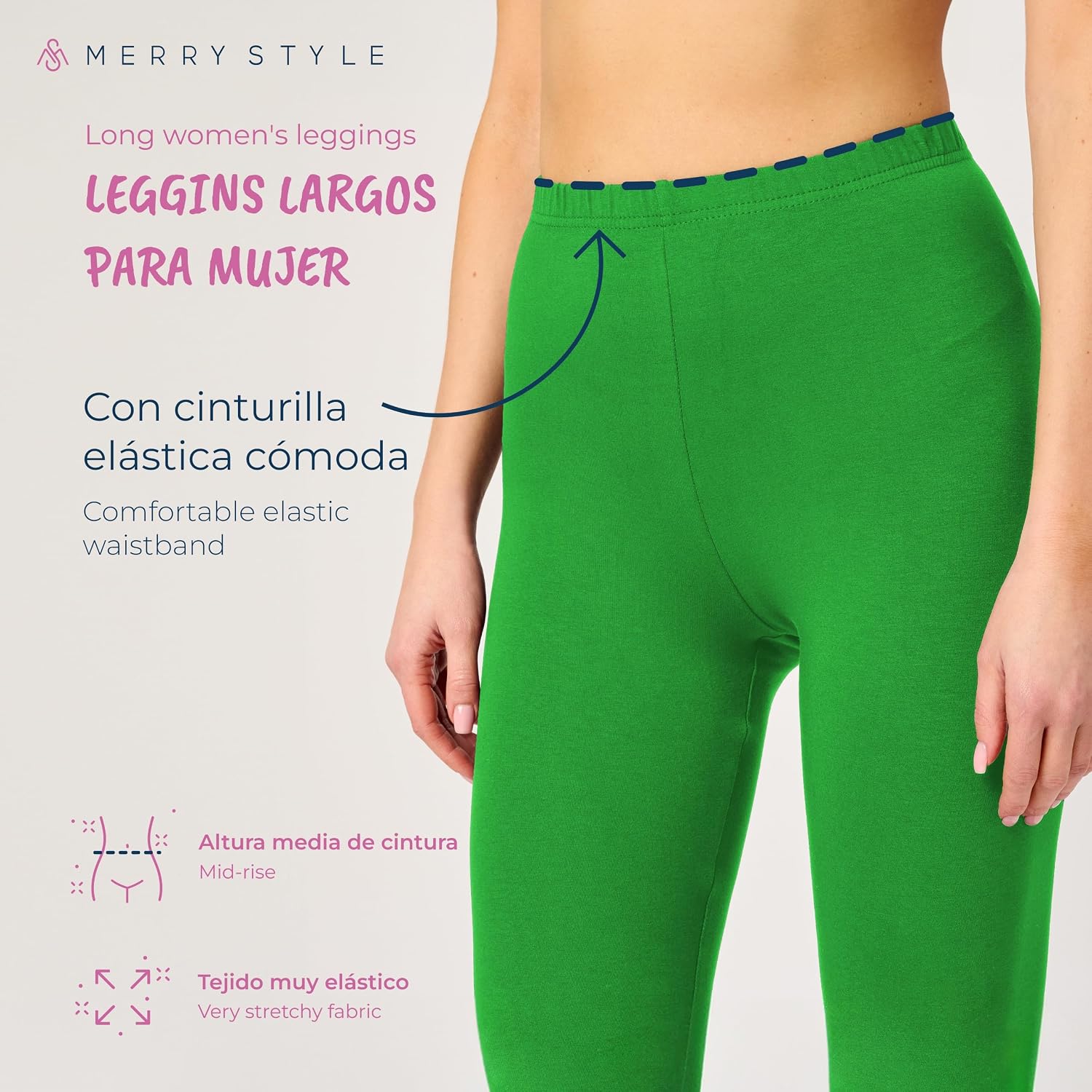 Detalle de Merry Style MS10-143 Leggins deportivos mujer