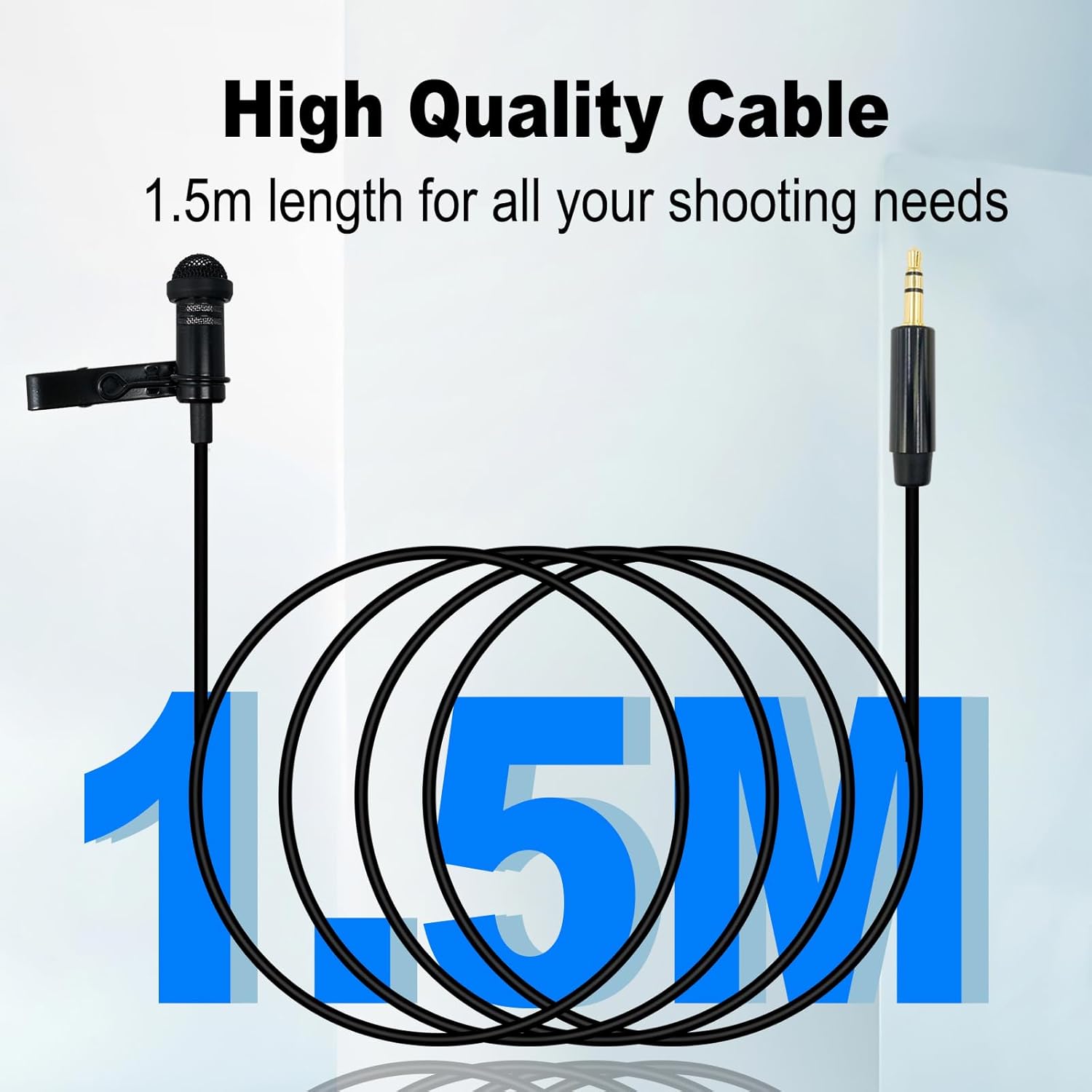 Thumbnail 2 de SPTSSWET 2-pack Lavalier Microphone for 3.5mm TRS wireless systems (omnidirectional wired clip-on)