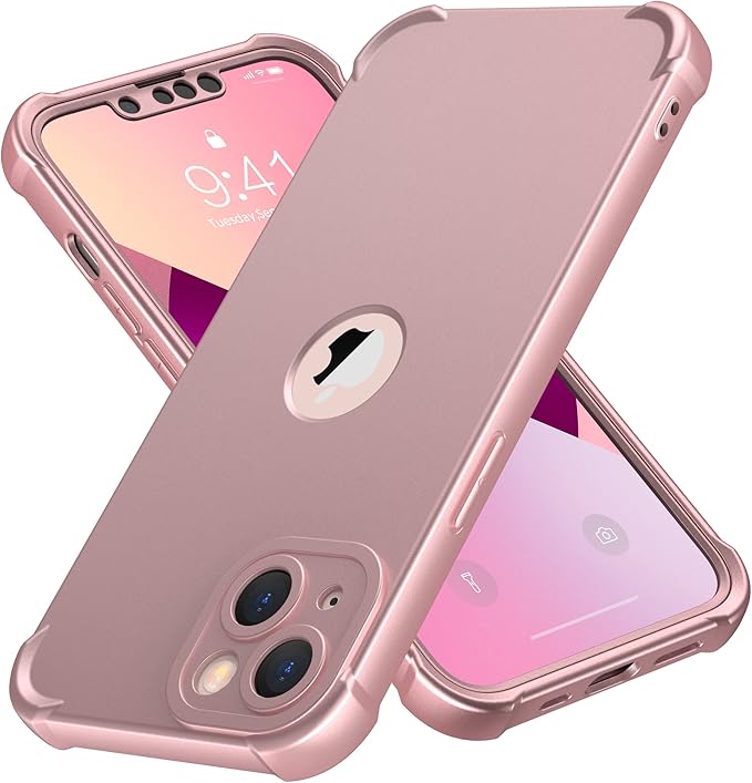 Imagen de ORETECH Funda 4-en-1 para iPhone 13 📱 Protección Completa Rosa en OfertitasTOP