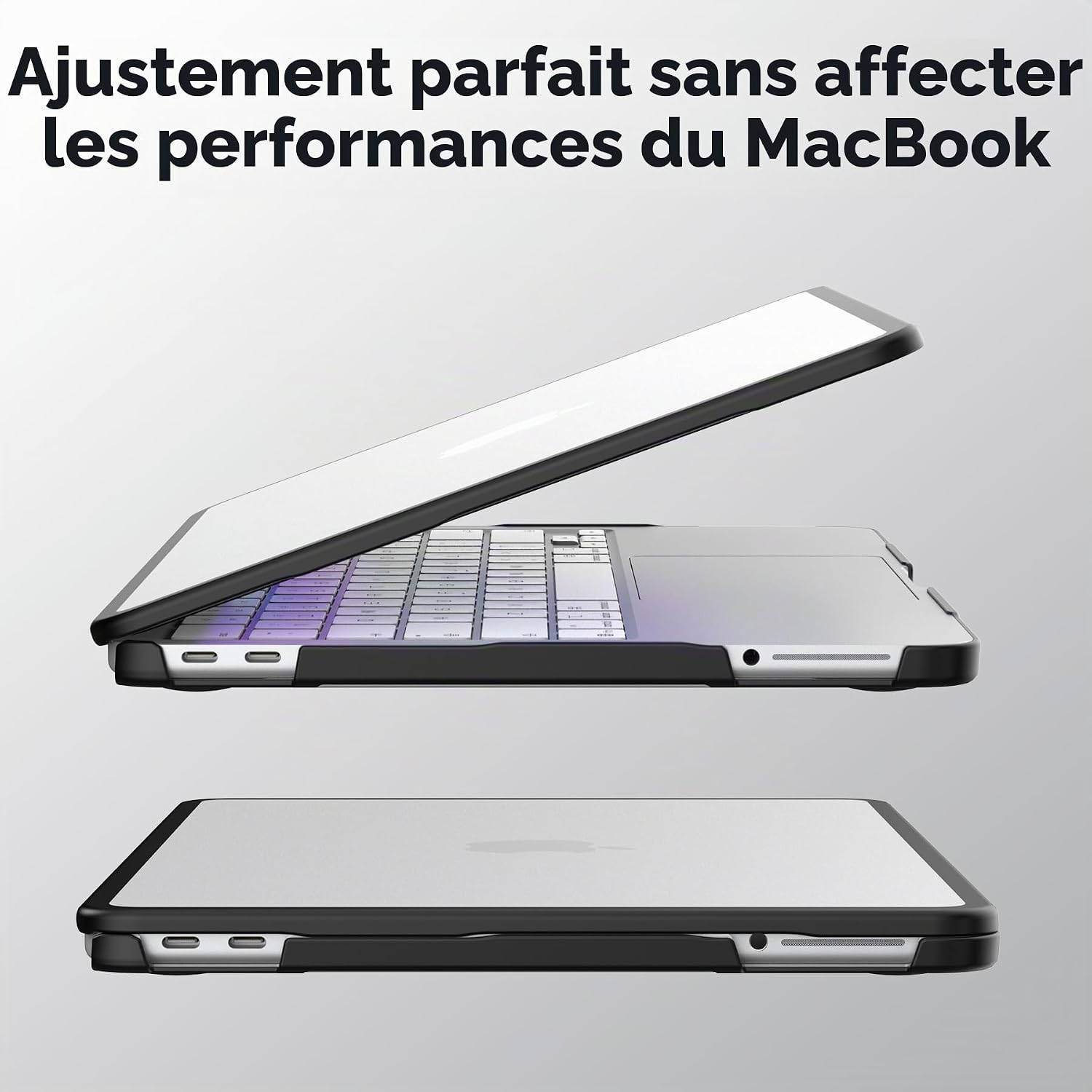 Thumbnail 5 de eleger A3404 beschermhoes voor MacBook Neo 13 inch, mat transparant