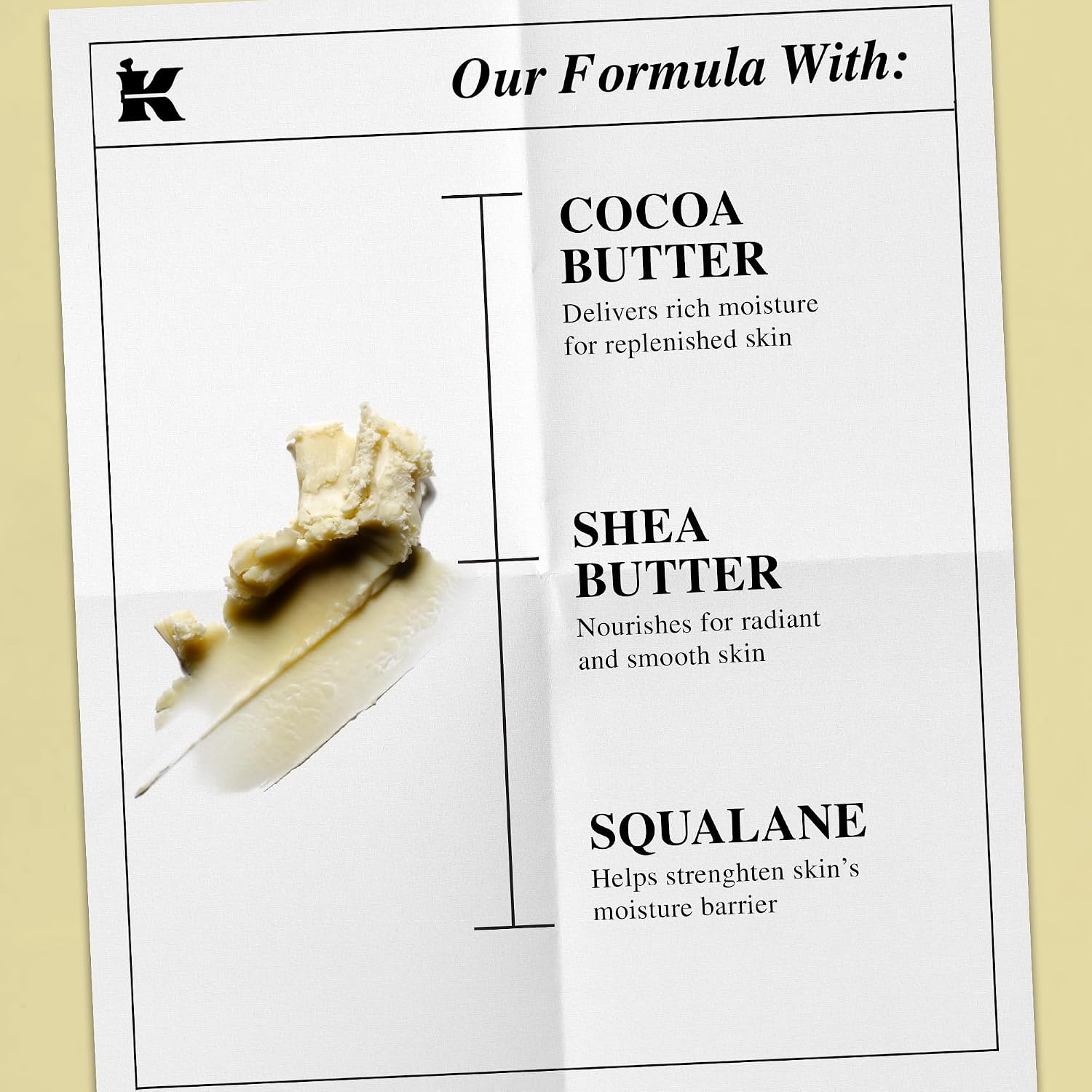 Detalle de Kiehl's S4480101 Creme de Corps Body Lotion with Cocoa Butter, Shea Butter