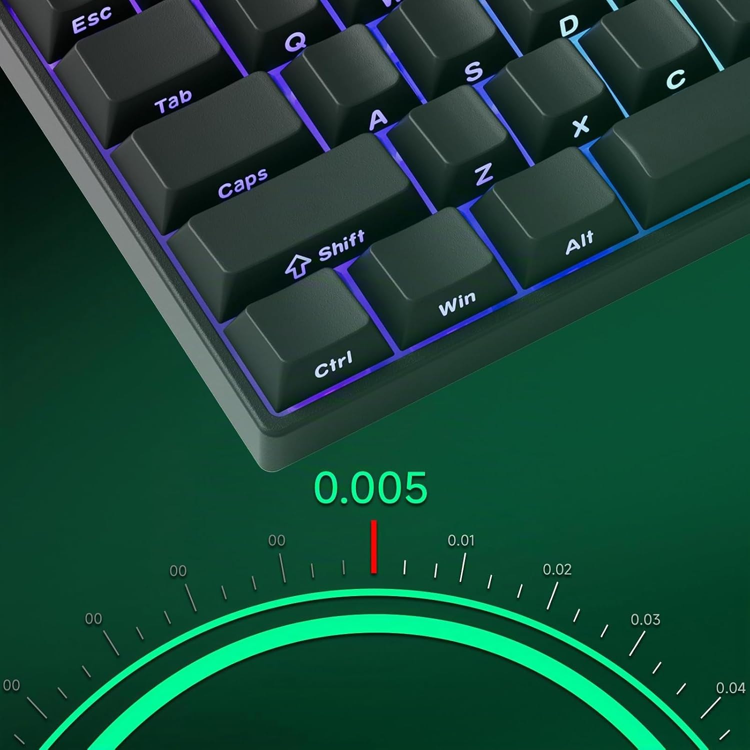 Thumbnail 3 de MONSGEEK FUN60 Pro Rapid Trigger Tastatur