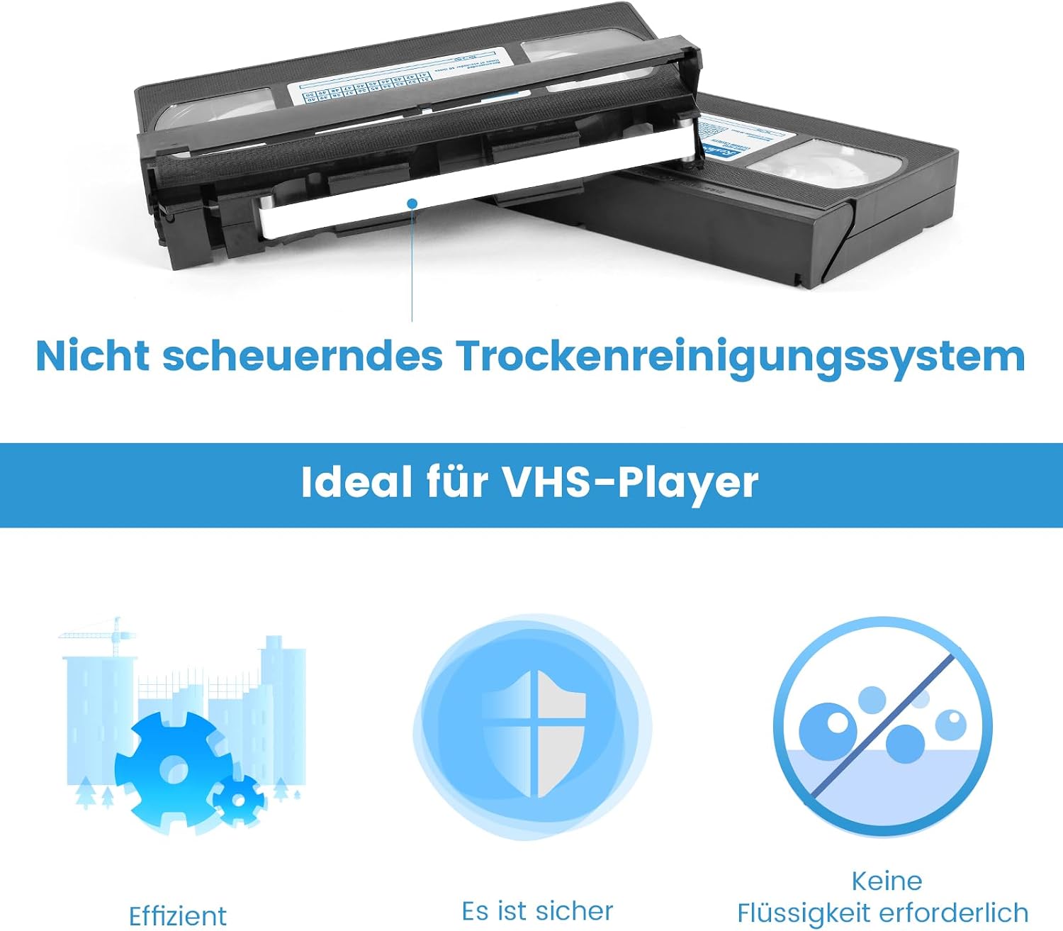 Thumbnail 2 de Reshow VHS Kopfreiniger Reinigungskassette
