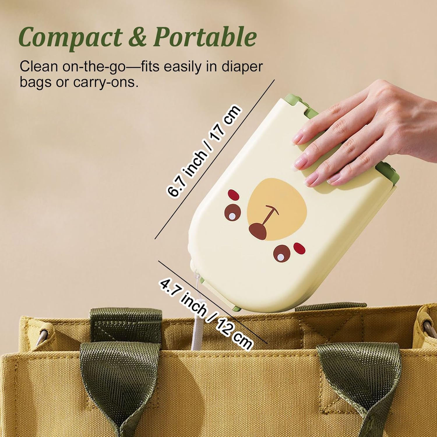 Detalle 1 de Travel Baby Bottle Cleaner Kit 6-in-1