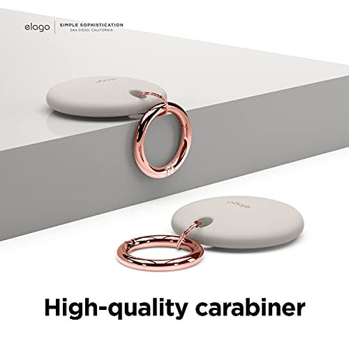 Thumbnail 6 de elago Étui de Base pour AirTag — silicone alimentaire, porte‑clé inclus 🧷