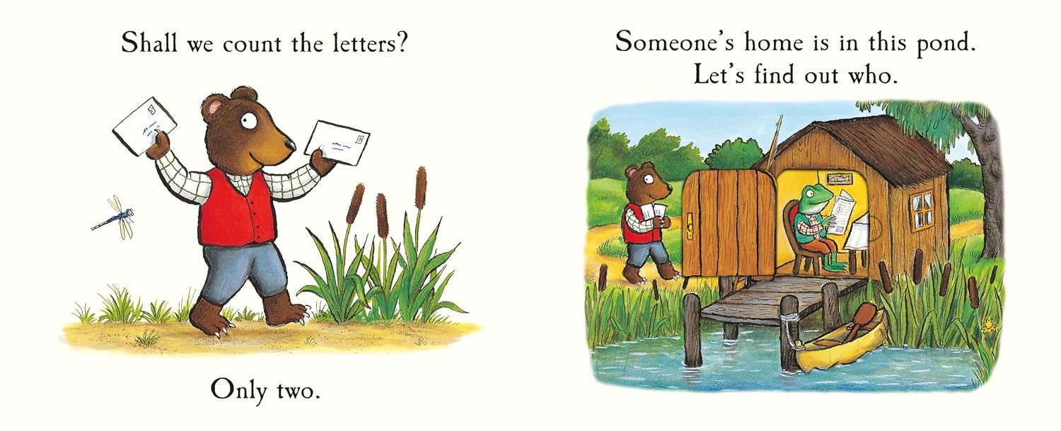 Thumbnail 4 de Postman Bear: A Lift-the-flap Book – flapjesboek voor kinderen van 2 tot 5 jaar