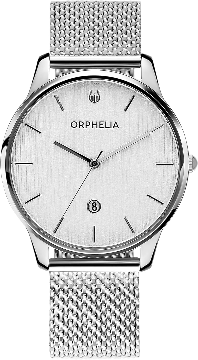 Thumbnail 6 de Orphelia Portobello Homme: montre analogique quartz, boîtier doré et bracelet acier