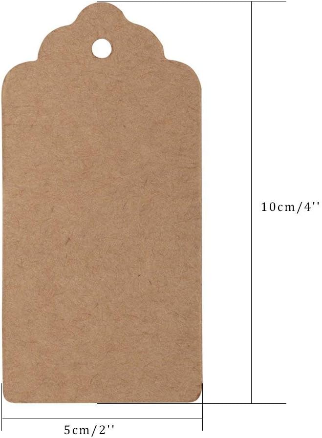 Thumbnail 1 de G2PLUS Kraft Gift Tags 200pcs
