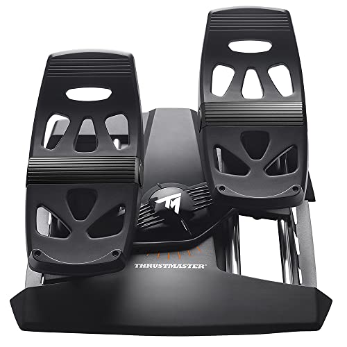 Detalle de Thrustmaster TFRP T.Flight Rudder Pedals para PC y PS5 (con S.M.A.R.T y freno diferencial)