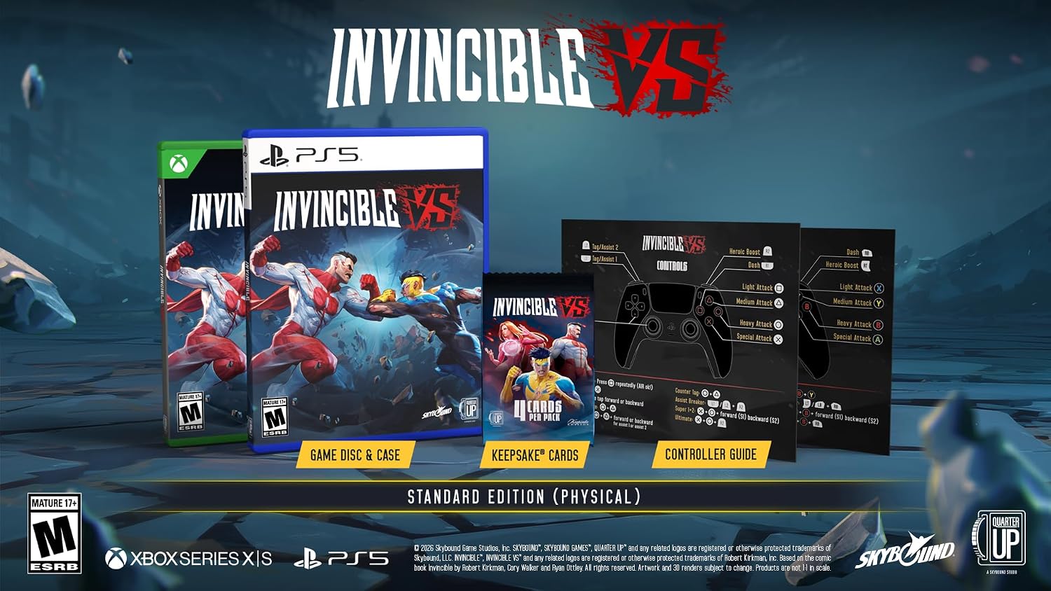 Detalle 2 de Invincible VS PS5用ゲームソフト、北米輸入版・コミック/アニメシリーズが題材