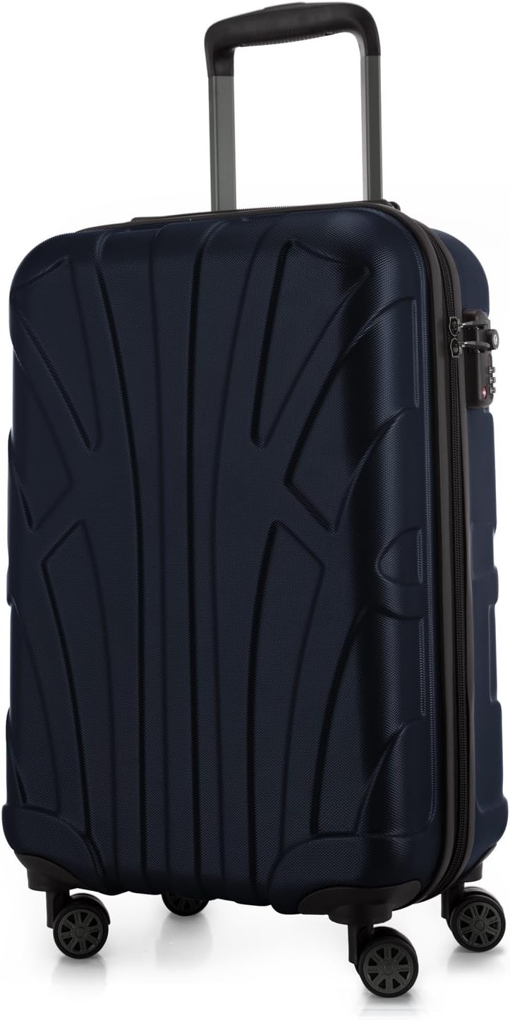 Thumbnail 6 de SUITLINE Trolley Cabine Extensible en ABS 100% – Valise rigide avec compartiment pour ordinateur portable (55 cm, 38 L, Burgund)