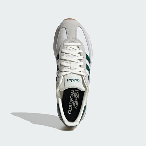 Detalle de adidas Run 70S 2.0 Shoes para Hombre - Core White/Collegiate Green/Off White, 43 1/3 EU