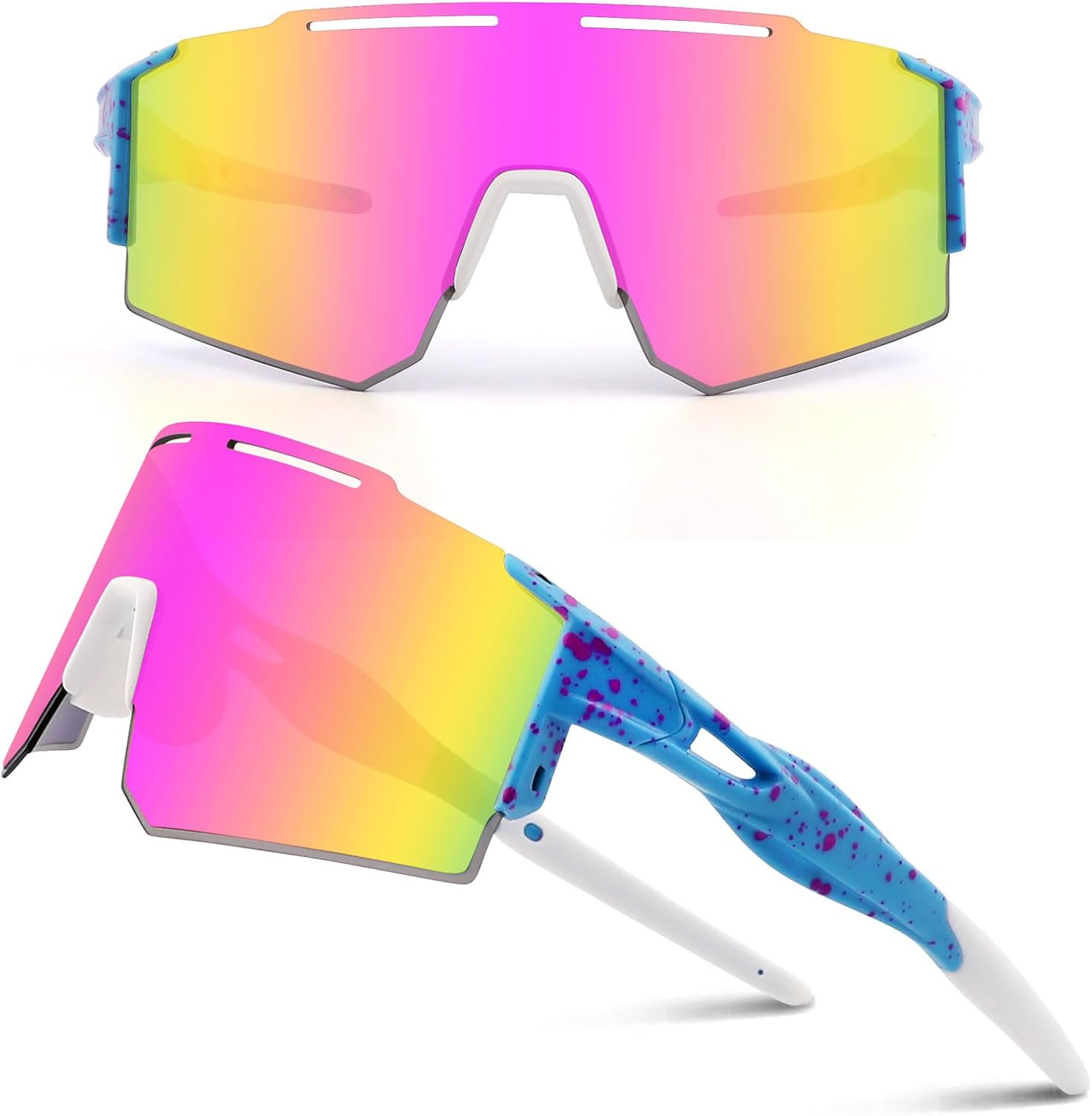 Detalle de DUDUKING Sonnenbrille Fahrradbrille UV400 Schutz