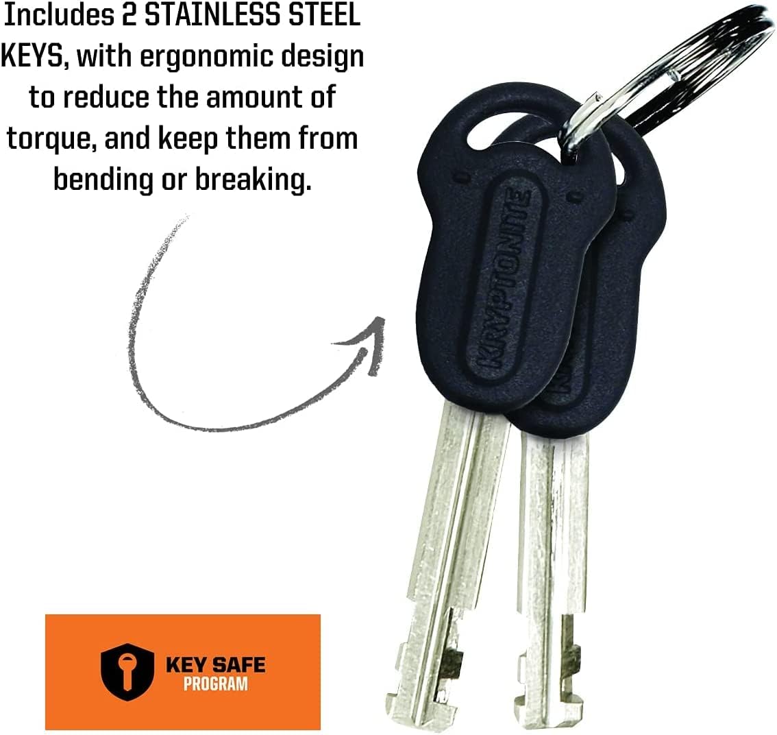 Thumbnail 2 de Kryptonite Keeper Bike U-Lock Standard with 12mm shackle and security cable