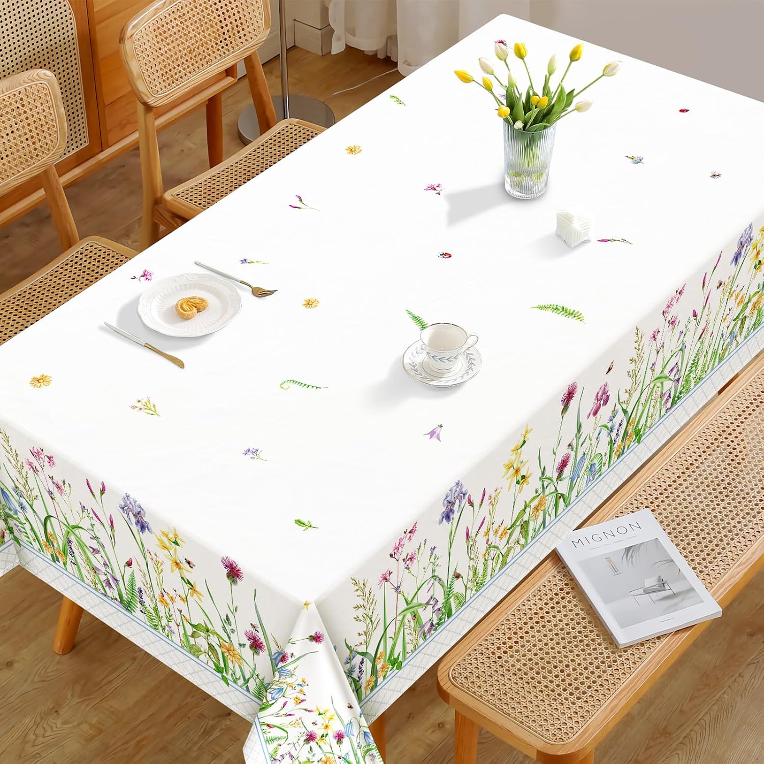 Thumbnail 2 de Arquiel Wildblumen Tischdecke 152 x 304 cm
