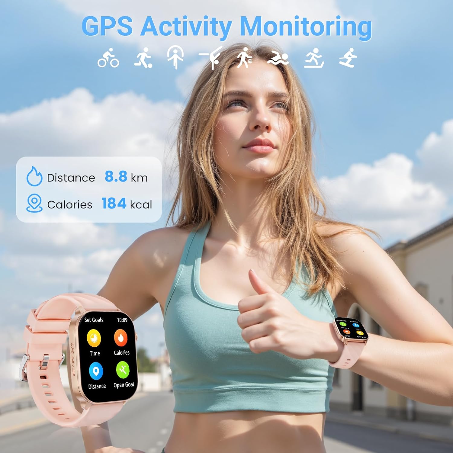Thumbnail 3 de GPS Smart Watch 2.01" HD with GPS