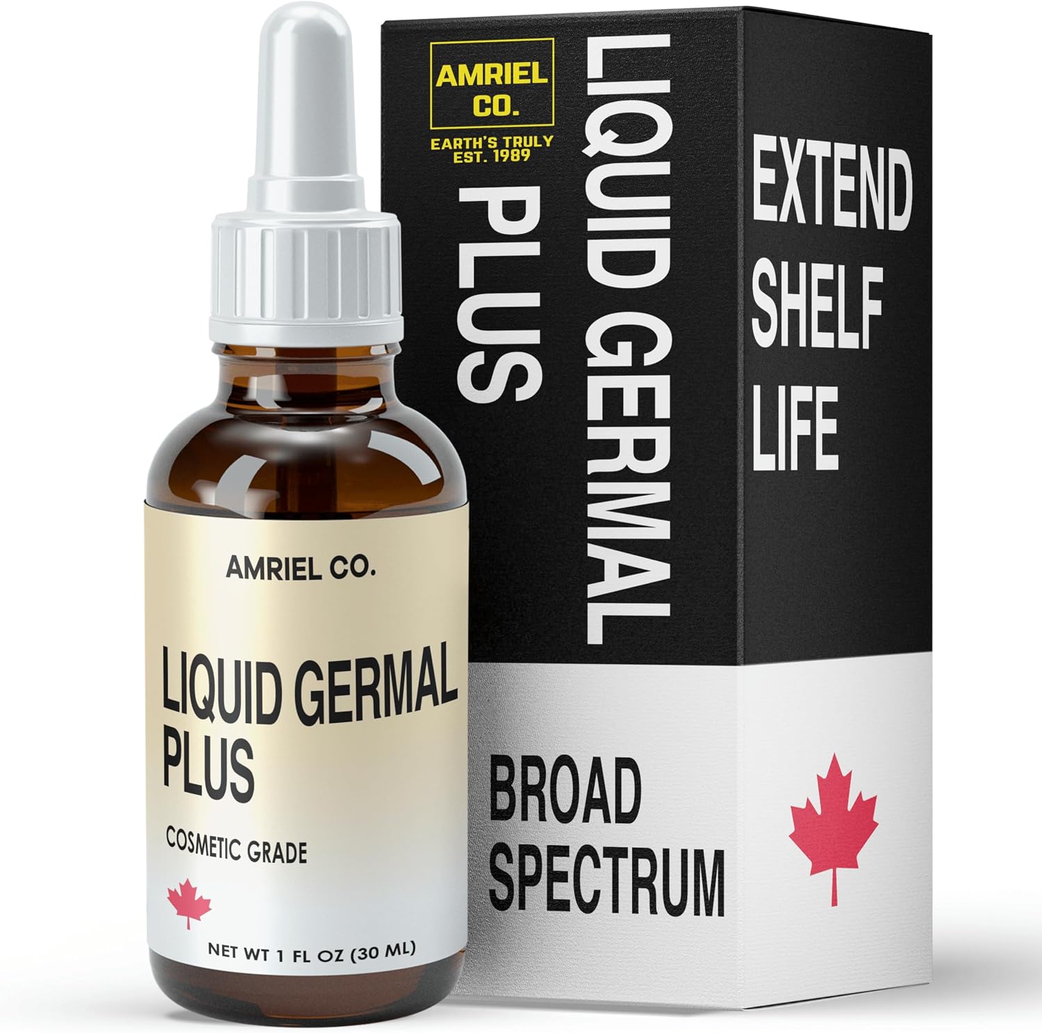 Detalle de Amriel Co Germall Plus Liquid Preservative, 30 mL for Water-Based Skincare