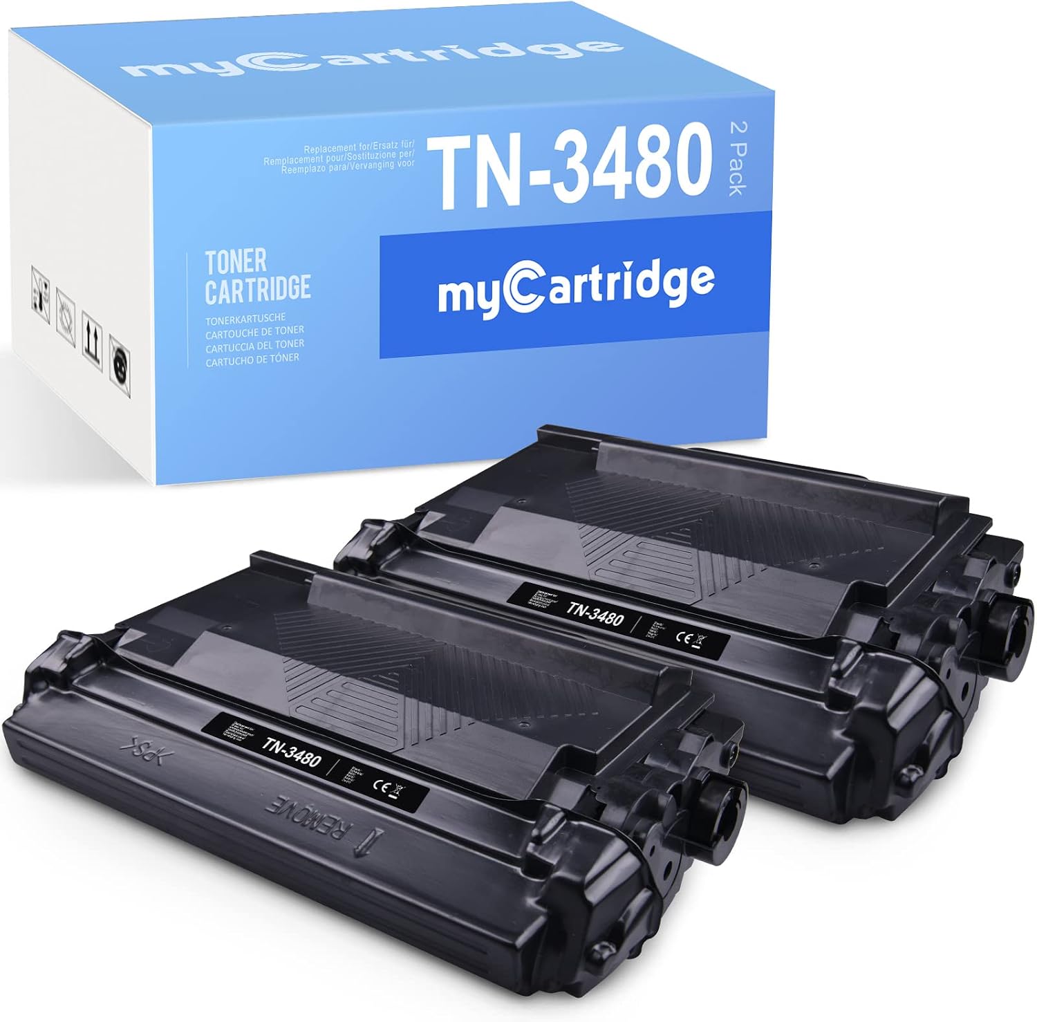 Detalle de myCartridge TN 3480 para Brother TN-3480