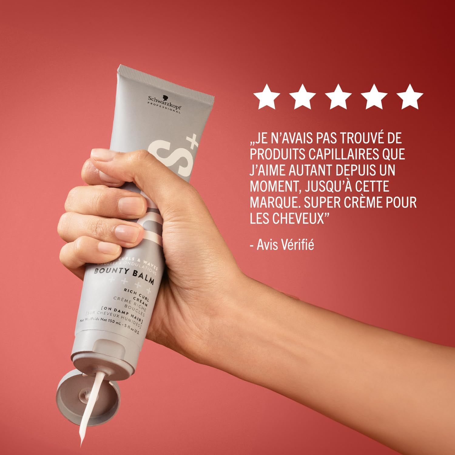 Thumbnail 5 de Schwarzkopf Professional OSiS Bounty Balm Crème pour boucles, anti-frisottis (150 ml)